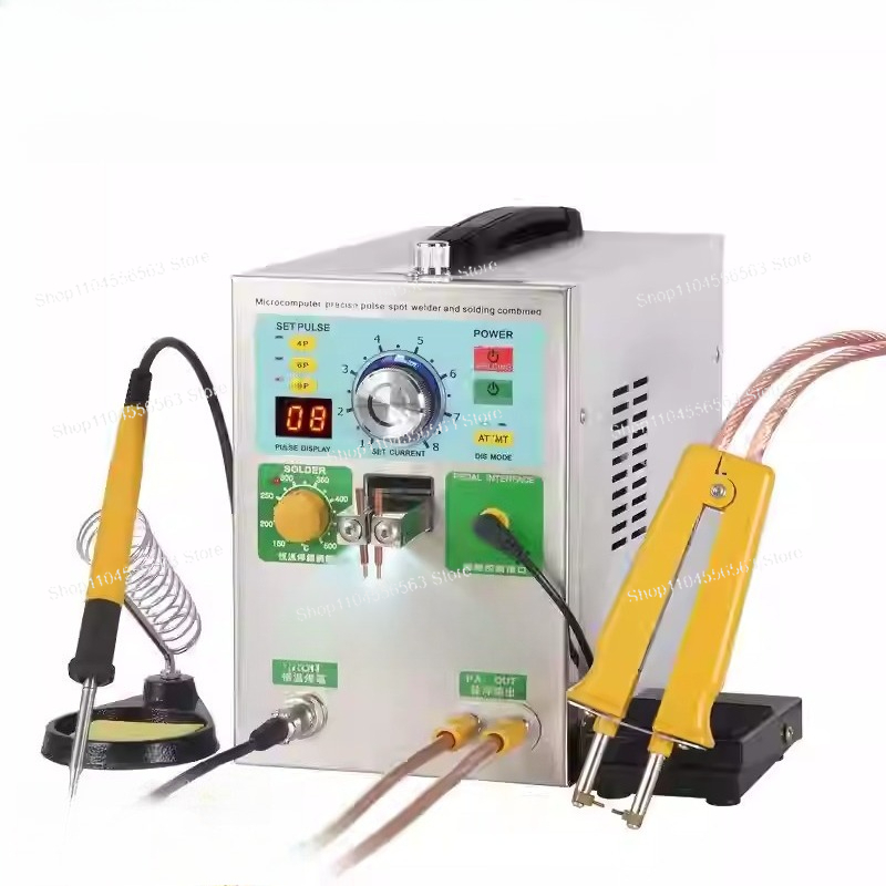 Spot Welder 18650 Battery Pack - 3,2 kW pulsinductie automatische puntlasapparaat 709AD+,