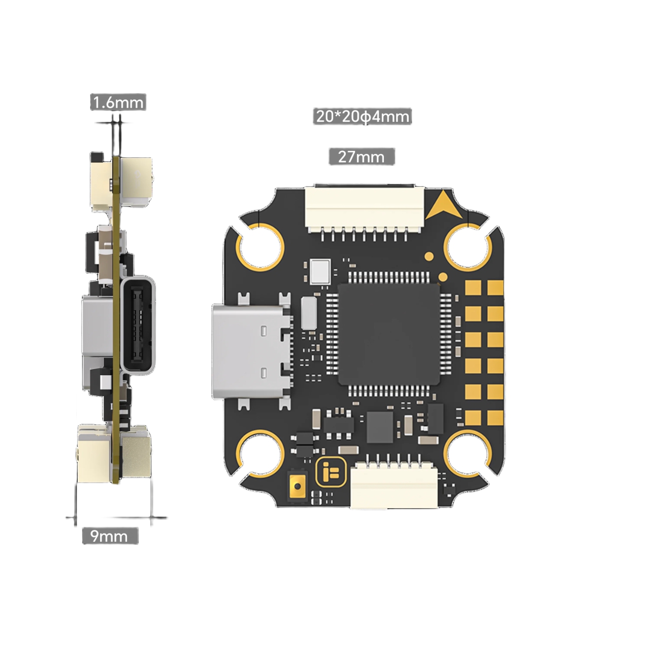 IFlight Borg Mini F7 Stack met - Fpv Flight Controller F7 Stack 60A recensie en prijs