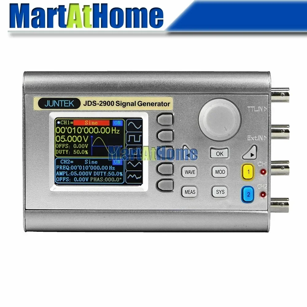 Digitale, tweekanaals DDS-sign - Function Arbitrary Waveform Generator recensie en prijs