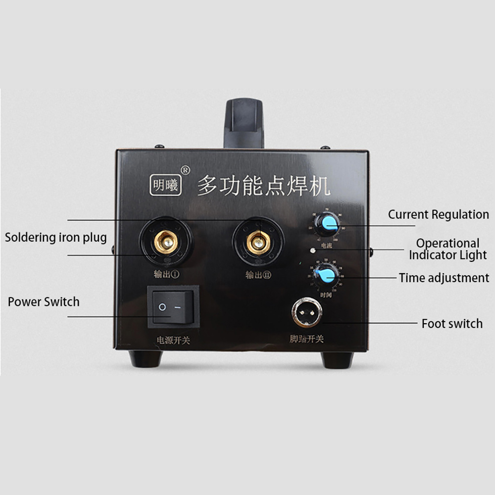 Kleine lasapparaat voor puntla - Spot Welder 18650 Battery Pack recensie en prijs